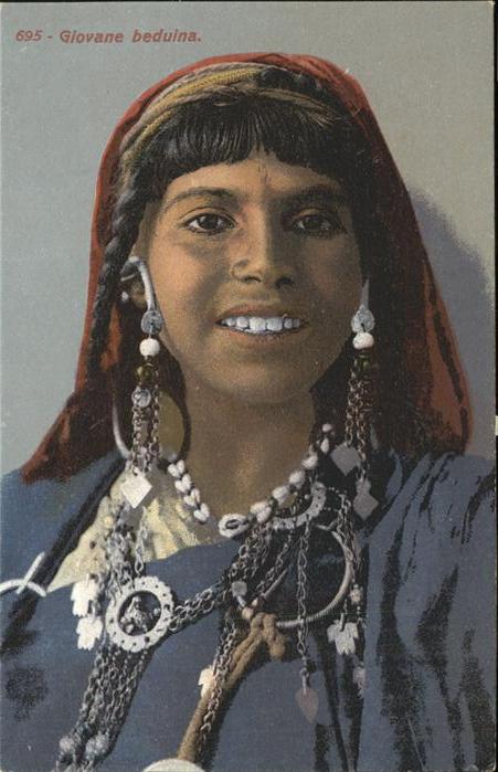 Beduinen Giovane beduina jeune Bedouine
