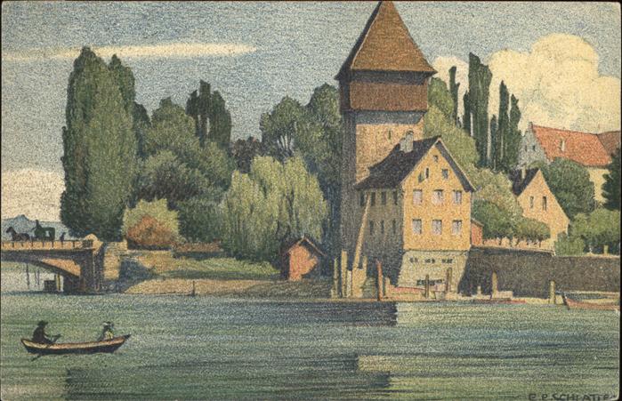 Schlatter E.E. Rheintorturm Konstanz