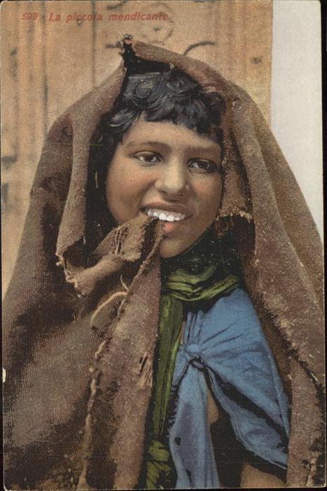 Araber Piccola mendicante Kleine Bettlerin