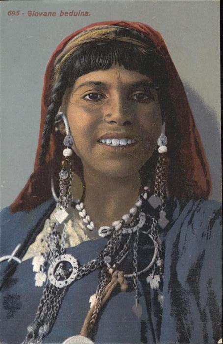 Beduinen Giovane beduina jeune Bedouine