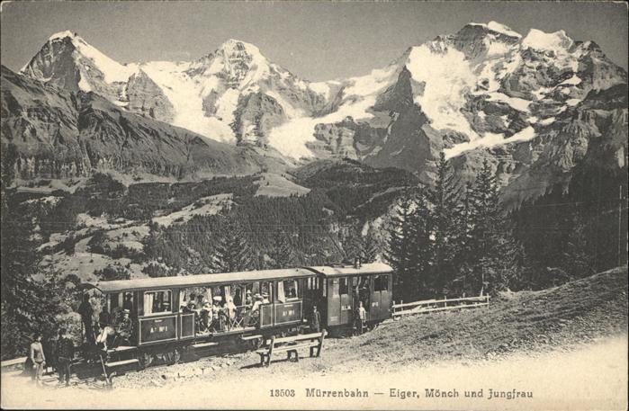 Muerrenbahn Berner Oberland Lauterbrunnen-Mürren