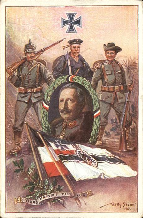 Stoewer Willy Tegel Nr.3 Wilhelm II Eisernes Kreuz Schwarz-