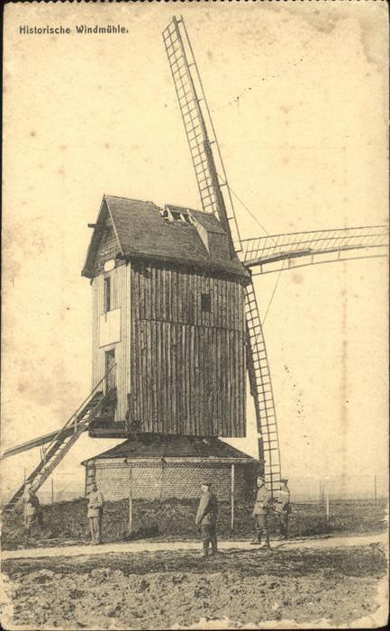 Windmuehle Brugge Brüssel