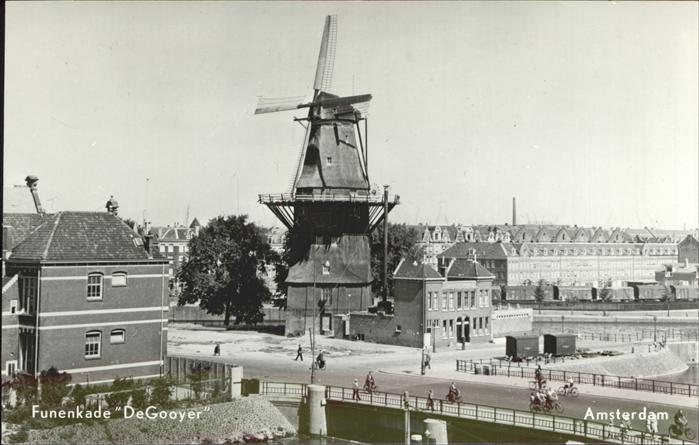 Windmuehle Amsterdam Funenkade DeGooyer