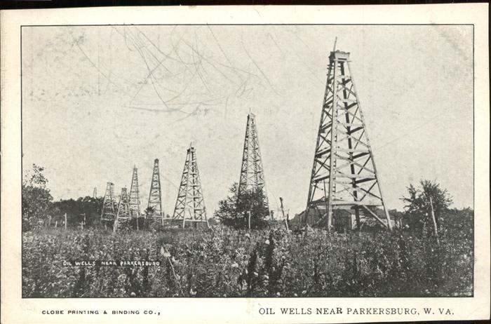 Oelfoerderung Oil Fields Oil Wells Parkersburg