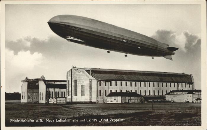 Zeppelin Friedrichshafen Luftschiffhalle Graf Ze