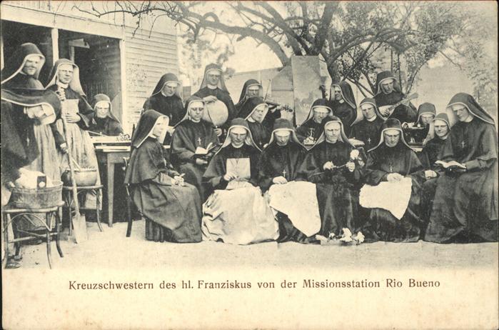 Missionen Rio Bueno Kreuzschwestern hl. Franzisku