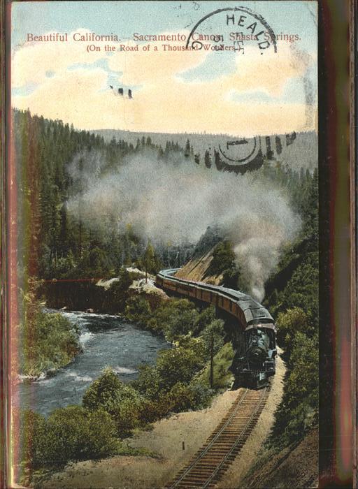 Eisenbahn California Sacramento Canon Shasta Spri