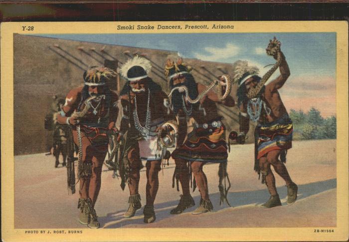 Tanz Taenzer Smoki Snake Dancers Prescott Arizona Ya
