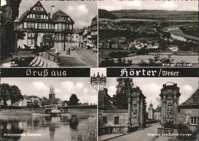 Hoexter Weser Dechanei Schloß Corvey