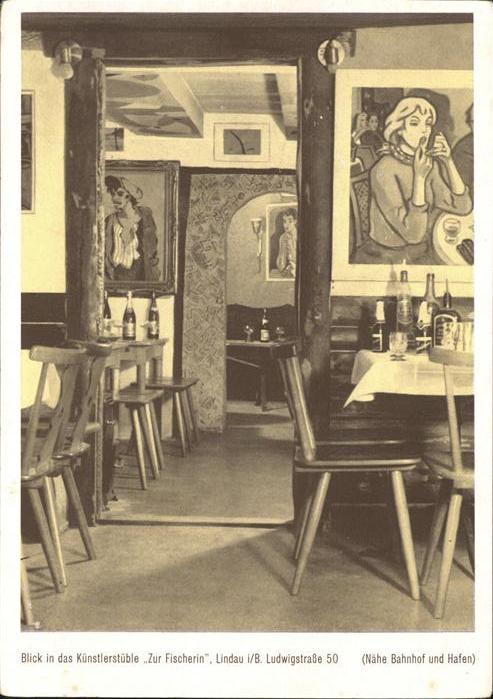 Lindau Bodensee Künstlerstube Zur Fischerin