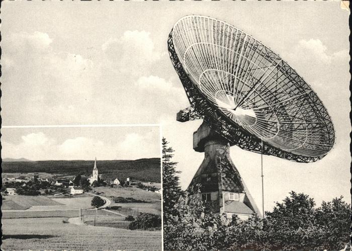 Bad Muenstereifel Radioteleskop Stockert