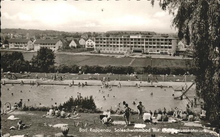 Bad Rappenau Soleschwimmbad mit Kraichgausanatorium