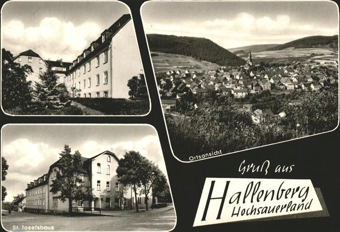 Hallenberg Gesamtansicht St. Josefshaus
