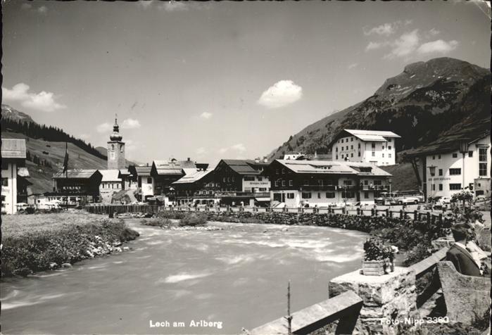 Lech Vorarlberg Partie am Lech Kirche