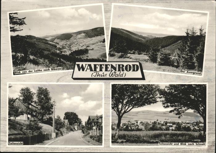 Waffenrod Blick von der Laithe nach Biberau Auerg