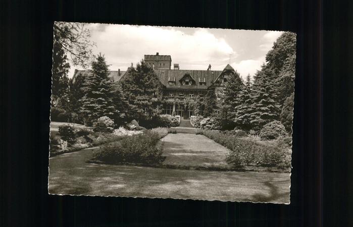 Bentlage Gertrudenstift Erholungsheim Exerzitien