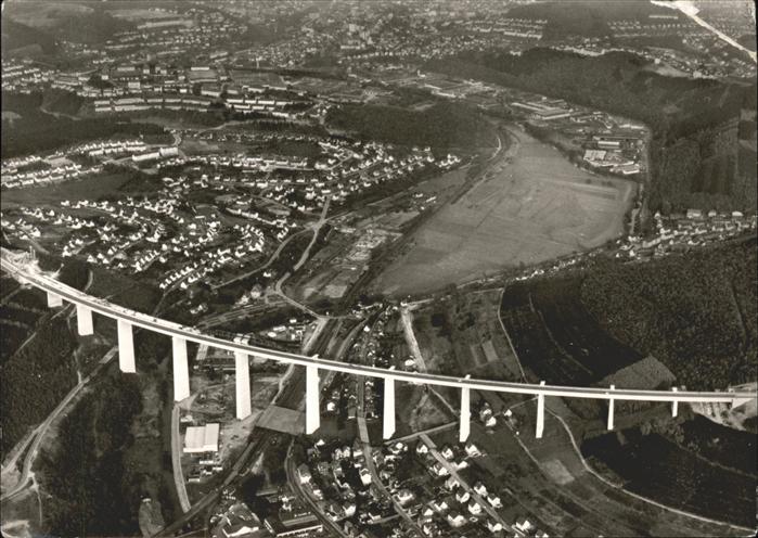 Eiserfeld Siegtalbrücke Fliegeraufnahme