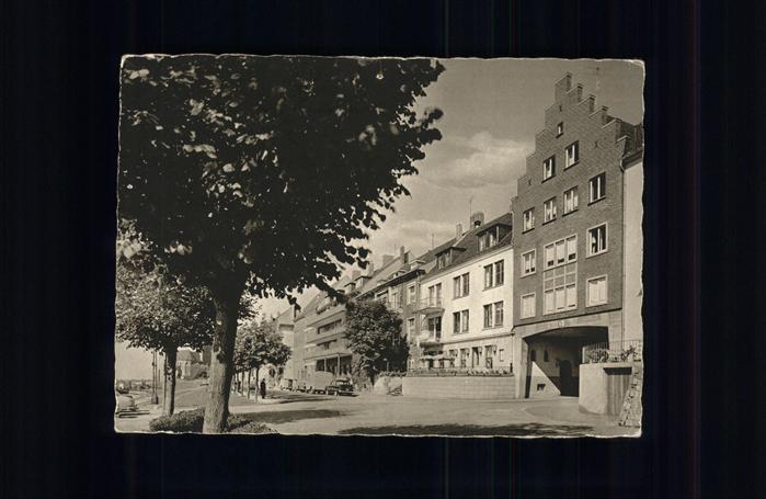 Emmerich Rhein Partie am Rheinufer