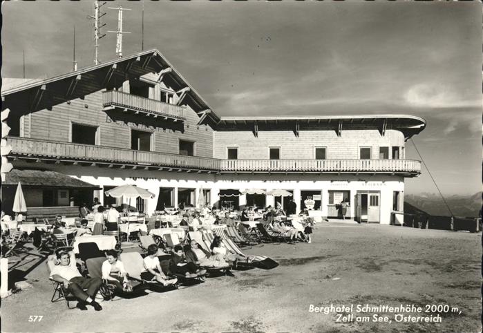 Zell See Berghotel Schmittenhöhe Sonnenterrasse
