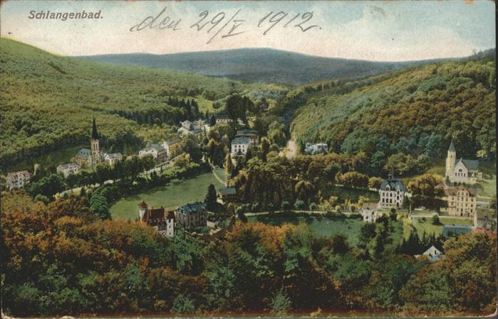 Schlangenbad Taunus Panorama