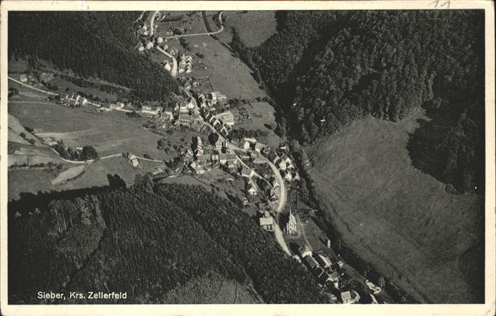 Sieber Herzberg am Harz Osterode Niedersachsen Fliegeraufnahme