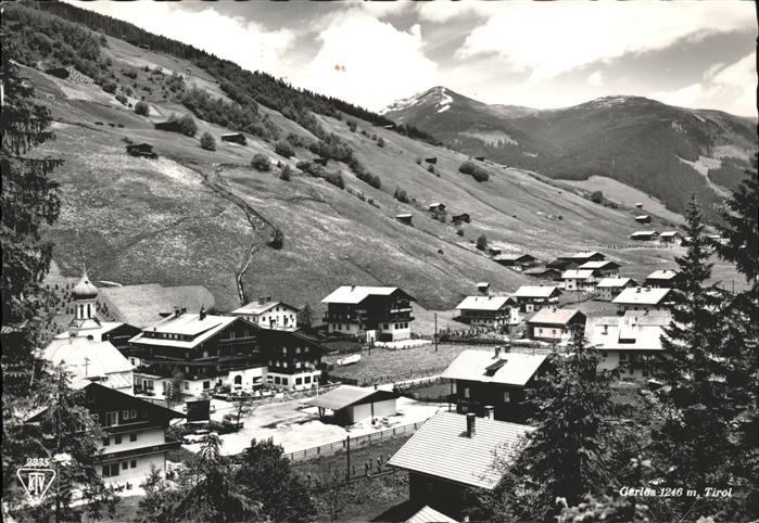Gerlos Teilansicht im Sommer Zillertal Winters