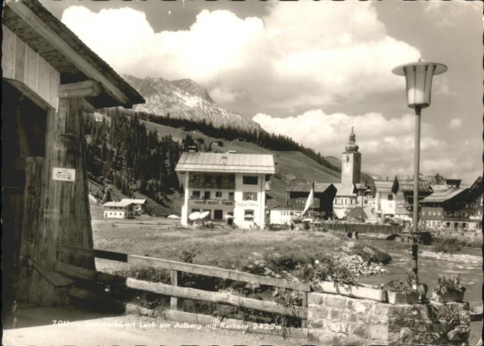 Lech Vorarlberg am Arlberg Ortsansicht mit Kirche Karho
