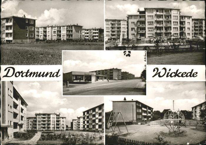 Wickede Dortmund Siedlung Neue Heimat Kinderspielplatz
