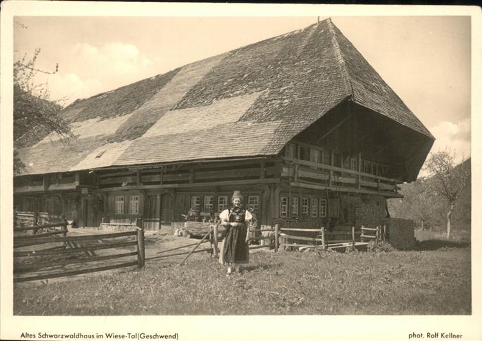 Geschwend Todtnau Altes Schwarzwaldhaus im Wiesental Trac