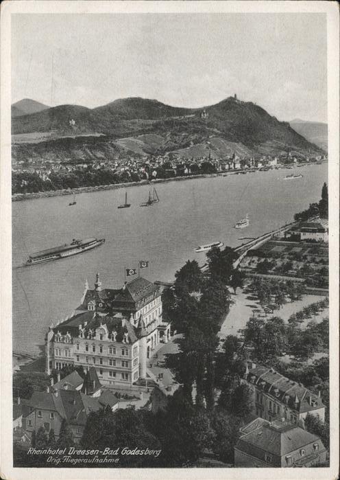 Bad Godesberg Rheinhotel Dreesen Rhein-Panorama