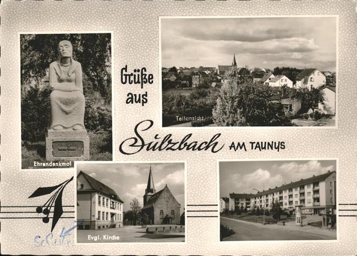 Sulzbach Taunus Ehrendenkmal Panorama