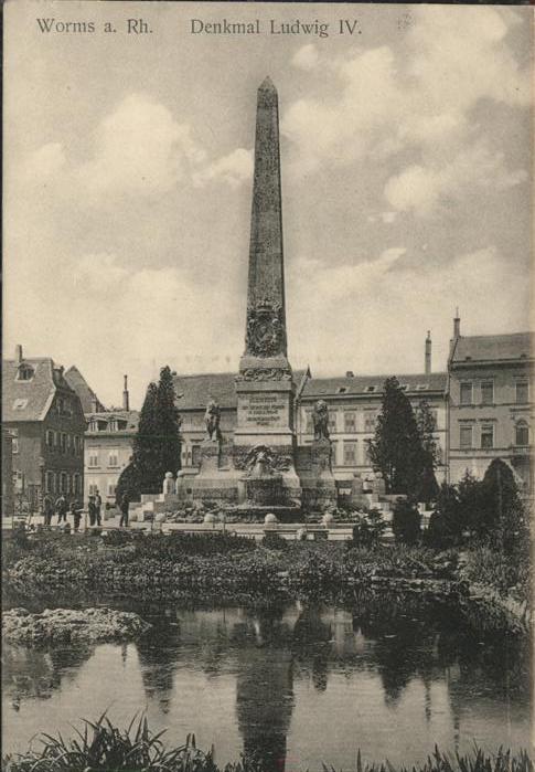 Worms Denkmal Ludwig 4.