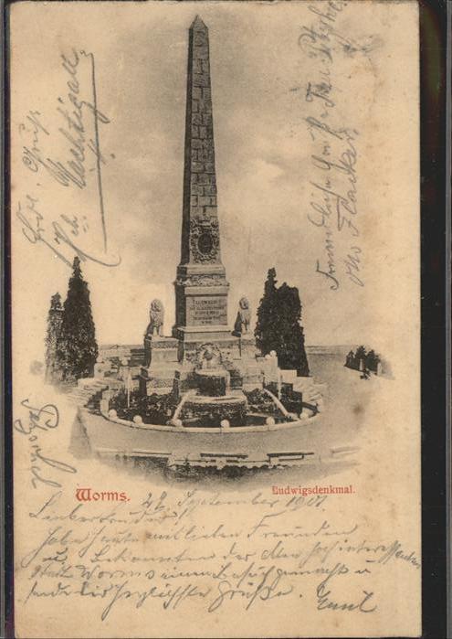 Worms Ludwigsdenkmal