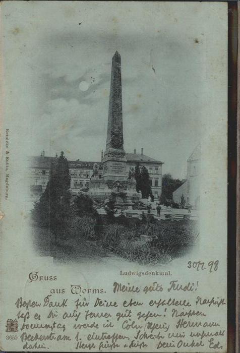 Worms Ludwigsdenkmal