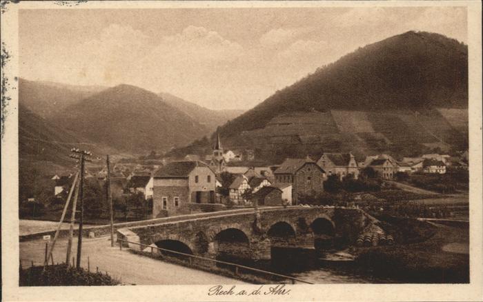 Rech Ahr Panorama Steinbrücke