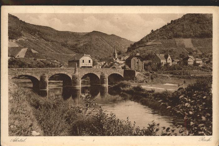 Rech Ahr Ahrtal Steinbrücke