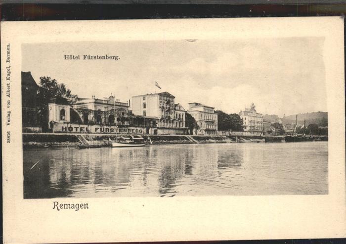 REMAGEN Rheinland-Pfalz Hotel Fuerstenberg