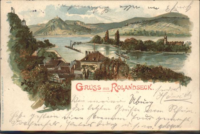 Rolandseck Künstlerkarte
