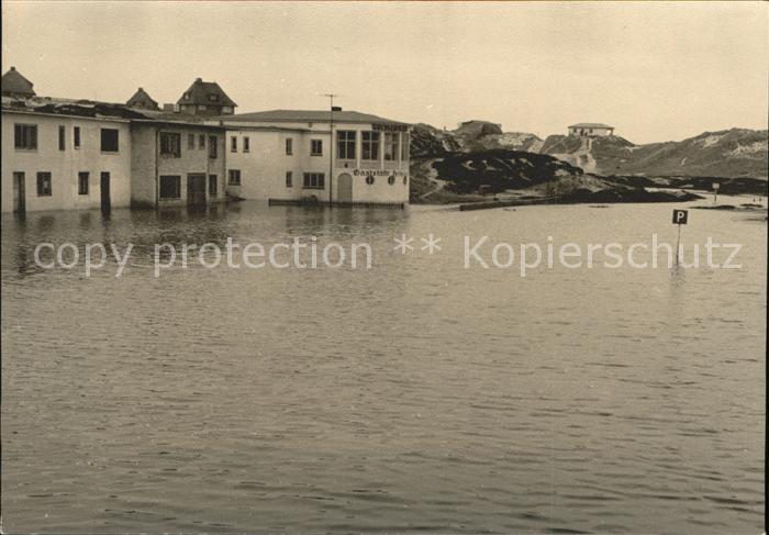 Insel Sylt Land unter