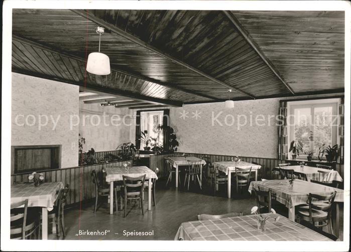 Brunnadern Bonndorf Birkenhof Speisesaal