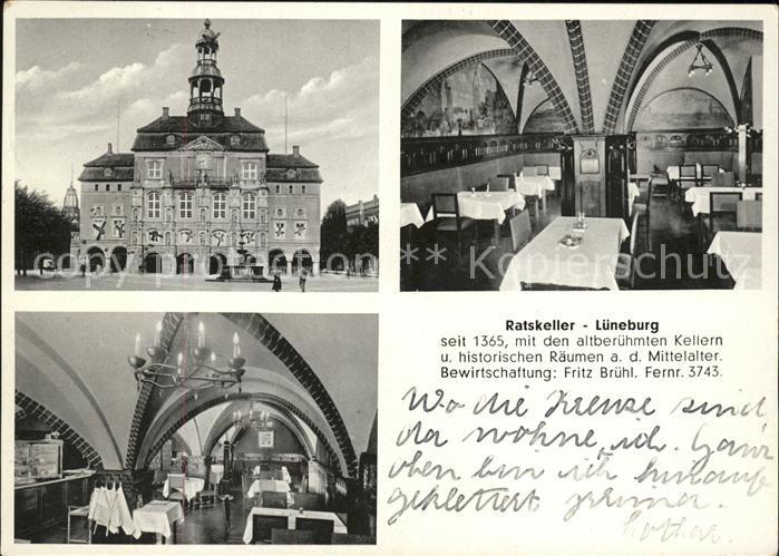 LueNEBURG  CITY Ratskeller Restaurant