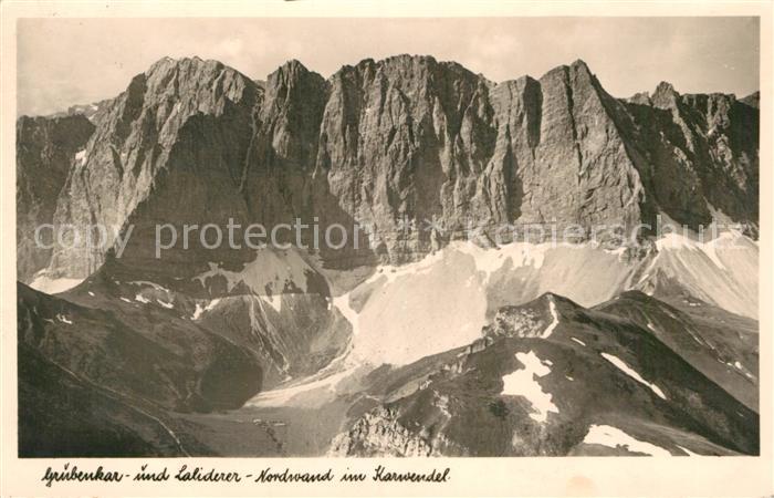 Karwendel Grubenkar Laliderer Nordwand