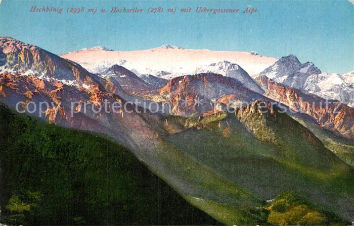 Hochkoenig Hochseiler Uebergossener Alpe