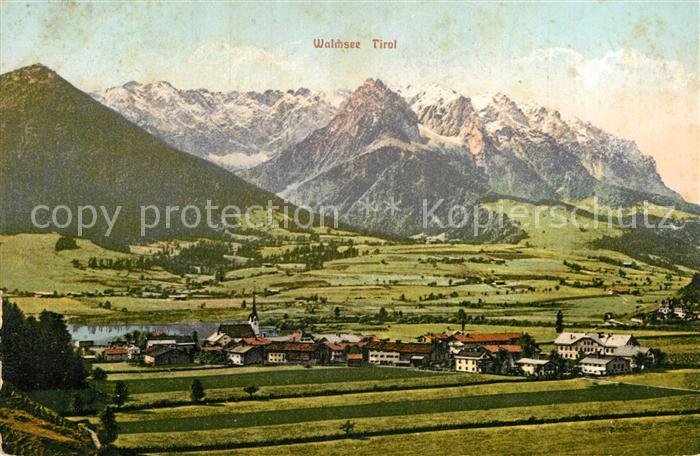 Walchsee Tirol Panorama