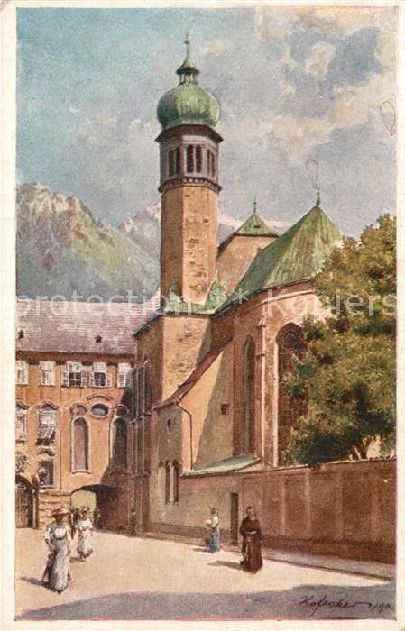Innsbruck Hofkirche Kuenstler Hofecker
