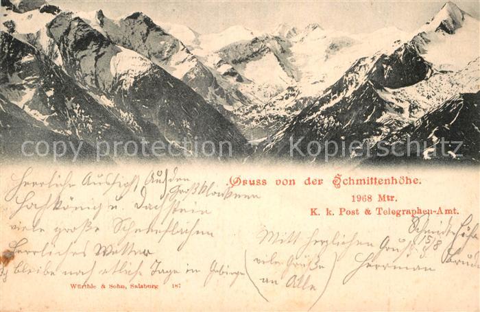 Schmittenhoehe Panorama