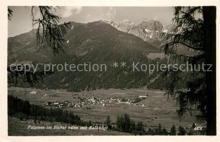 Stubaital Fulpmes Kalkkoegl