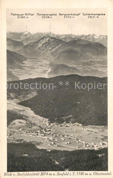 Seefeld Tirol Seefelderjoechl Oberinntal