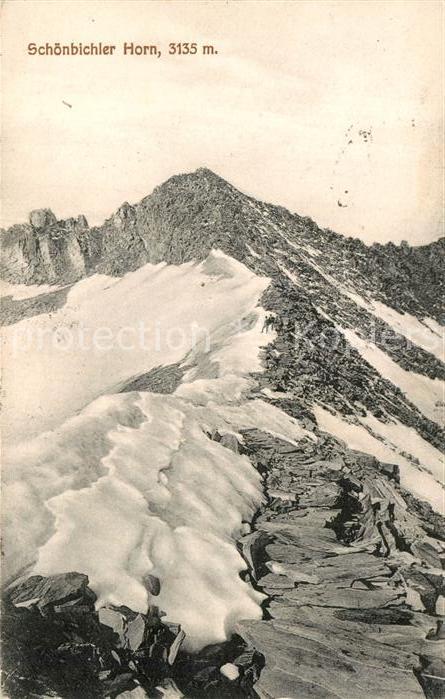 Tirol Region Schoenbichler Horn